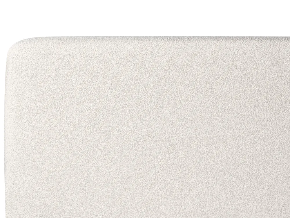 Ottoman Bed BRENON Boucle Off-White 160 x 200 cm (EU King Size)_979258