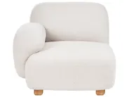 Modular Sofa 3 Seater AMLI with Ottoman Boucle Off-White_1070130