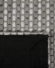Teppich KILIS Grau 160 x 230 cm Wolle_689456