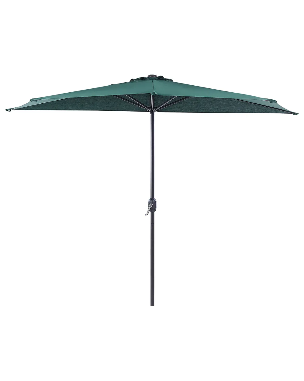Halbrunder Sonnenschirm 270 cm GALATI Grün