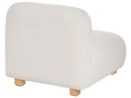 Modulsofa 3-Sitzer AMLI Bouclé Cremeweiß_1070083