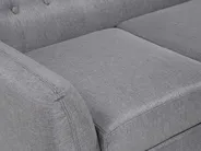 Corner Sofa 3 Seater MOTALA Fabric Light Grey Left Hand_258859
