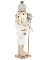 Set od 2 dekorativne figurice ALANIEMI 52/79 cm Orašar bež_1156634