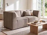 Eckmodul LEMVIG Cord Taupe_1154528