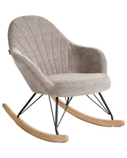 Schaukelsessel SKALE Stoff Taupe_972728