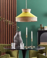 Pendant Lamp BATALI Rattan Mustard_900855