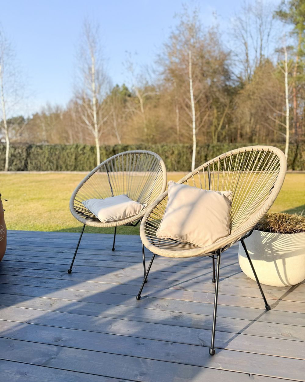 Poltrona Giardino Per Esterno Sedia Da Giardino Stile Acapulco