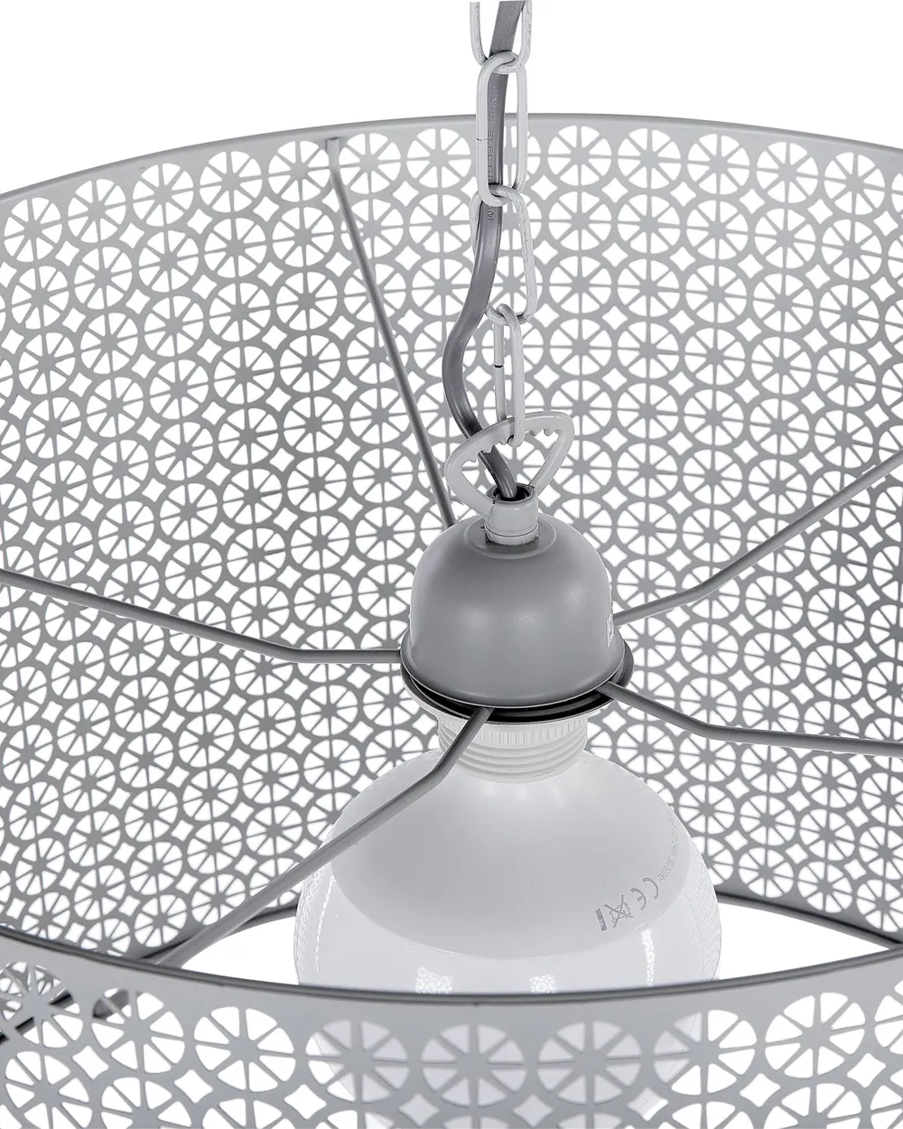 Pendant Lamp MEZEN Metal Grey_720843