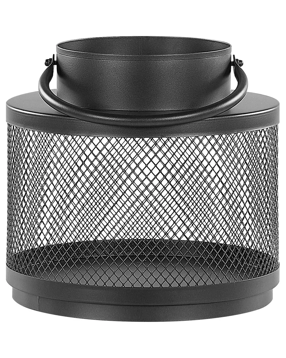 Laterne YAMDENA 24 cm Metall Schwarz_817761