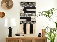 Fabric Wall Hanging MURIDKE Cotton 145 cm Beige_841339
