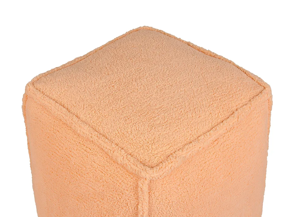 Pouffe ALIPUR Boucle Orange_1183910