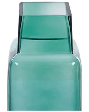 Blumenvase MERBAKA 26 cm Glas Smaragdgrün_838291
