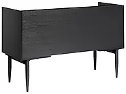 Delovna miza RATANA 130 cm x 50 cm Črna_1191768