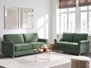 Sofa Set 5-Sitzer RONNEBY Cord Dunkelgrün_901432