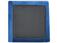Modul Ecksofa 5-Sitzer EVJA Samtstoff Marineblau rechtsseitig_859925