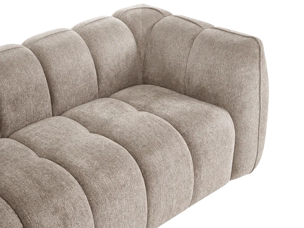 Sofa Set 5-Sitzer NESS Stoff Taupe_1072477