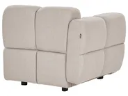 Modular Sofa 3 Seater MAKSABERG Fabric Beige_1135171