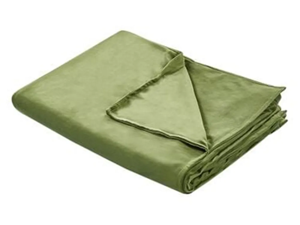Bettbezug RHEA 120 x 180 cm Polyester Dunkelgrün_1183761