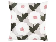 Set of 2 Decorative Cushions KUNRI 45 x 45 cm Cotton Multicolour Floral Pattern_910469