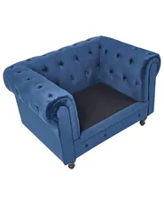Armchair CHESTERFIELD Velvet Navy Blue_1042251