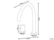 Basin Mixer Tap COLICO Brass Gold_998790