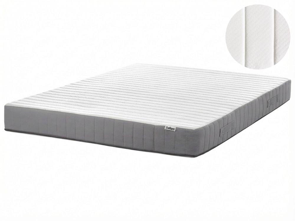Memory Foam Pocket Spring Mattress BREEZE HYBRID 7 PLUS H2/3 Medium 160 x 200 cm (EU King Size)
