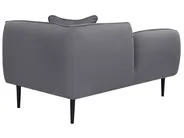 Rechtsseitige Chaiselongue CHEVANNES Bouclé Dunkelgrau_895420