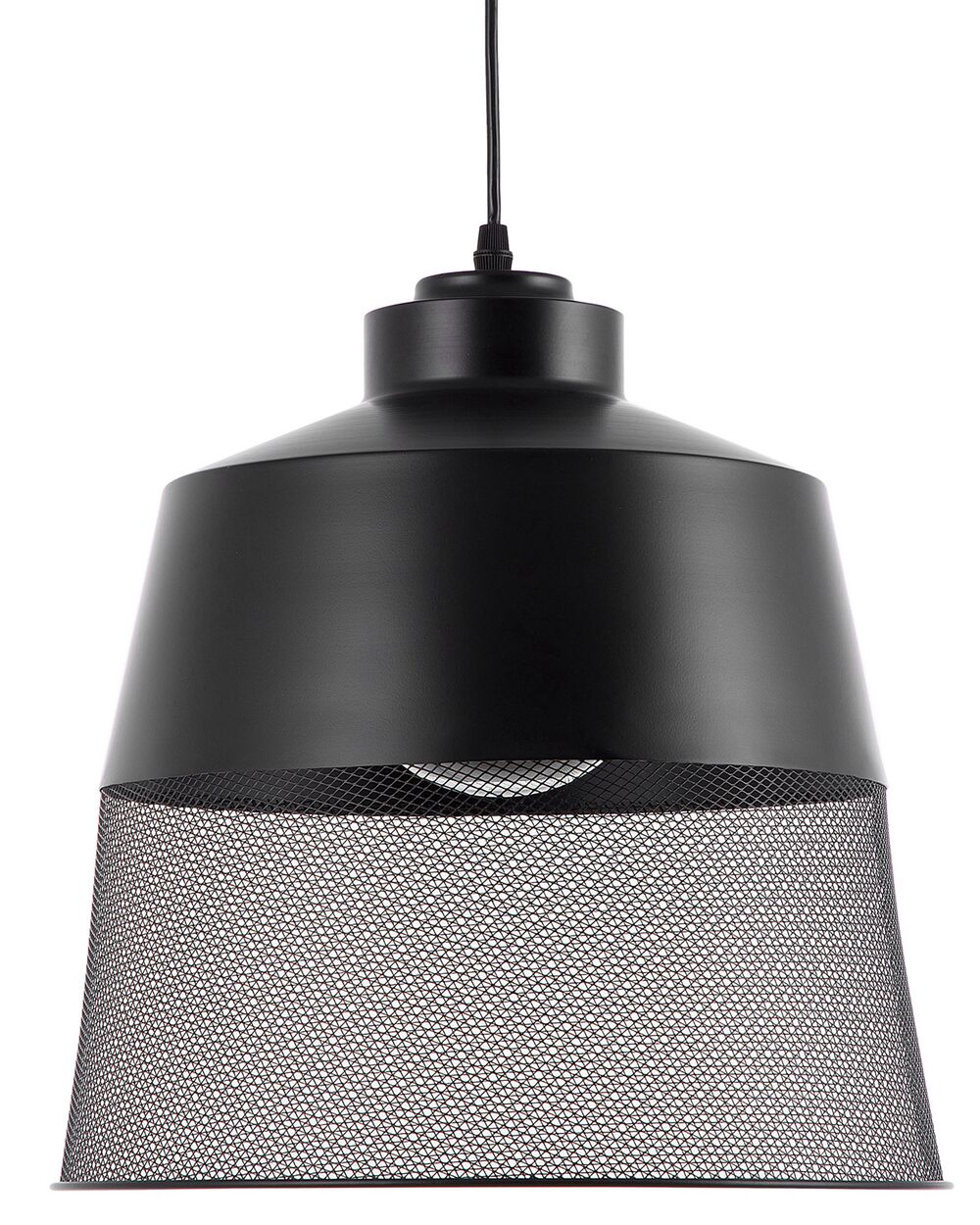 Pendant Lamp MUGA Metal Black