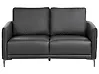 Sofa 2-Sitzer CILENS Stoff Schwarz