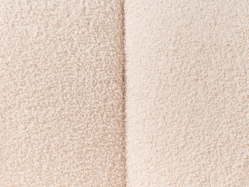 Right-Hand Chaise Longue ALLIER Boucle Light Beige_879219