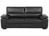 Sofa 3-Sitzer VOGAR Kunstleder Schwarz