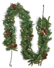 Weihnachtsgirlande LED KAMERUN 180 cm Grün_881181