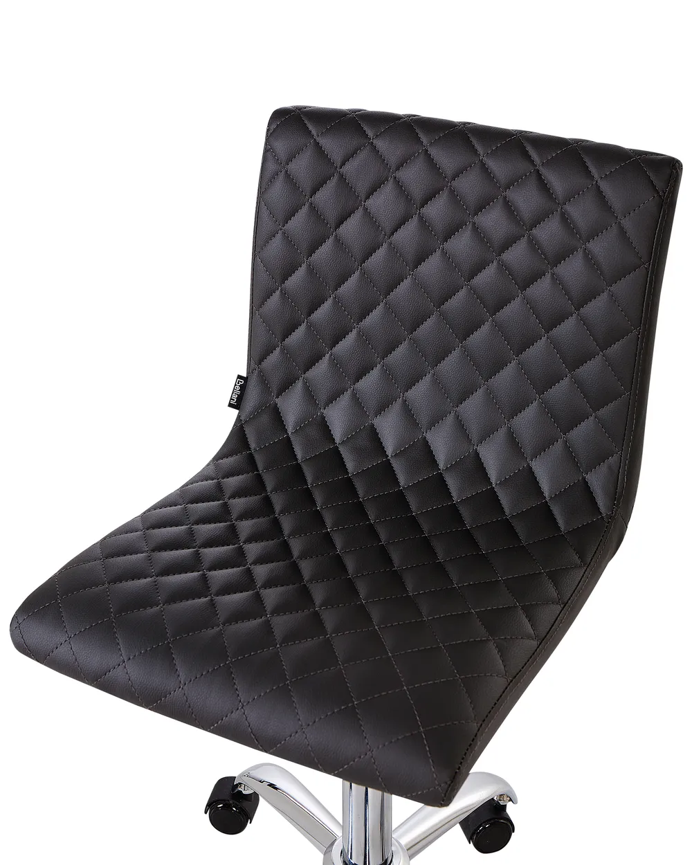 Desk Chair ORLANDO Faux Leather Black_932467