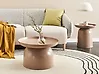 Couchtisch TORRENS Metall Taupe