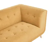 Sofa 2-Sitzer HABO Stoff Senfgelb_1077337