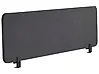 Schreibtischtrennwand WALLY 160 x 40 cm Dunkelgrau