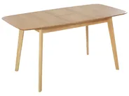 Ausziehbarer Esstisch MADOX Helle Eiche 120/150 cm 75 cm_879071
