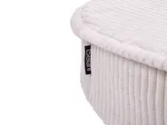Pouf NILI Samtstoff Hellbeige_950362
