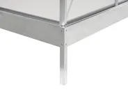 Garden Greenhouse APULIA 190 cm 315 cm Silver_1005334