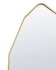 Standspiegel TARTAS 165 cm Metall Gold_914886