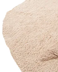 Kindervloerkleed IRINGAL  Lichtbeige ø 120 cm Katoen_1155019