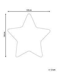Kinderteppich SIRIUS Pastellrosa 120 x 120 cm_831556