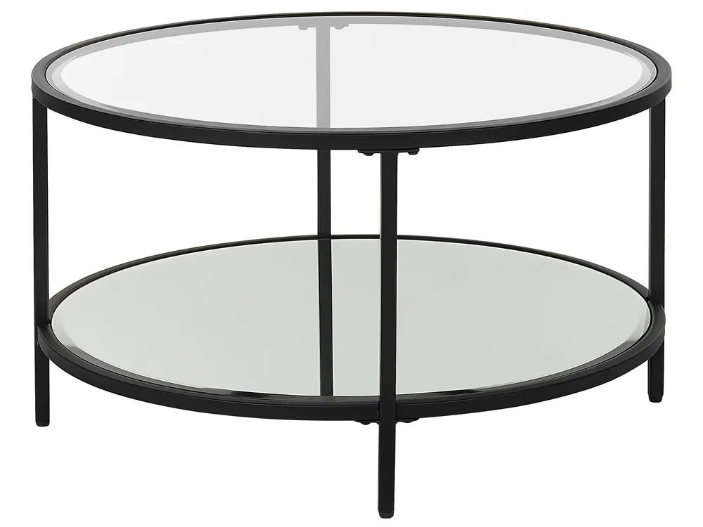 Couchtisch BIRNEY Sicherheitsglas Schwarz_829604