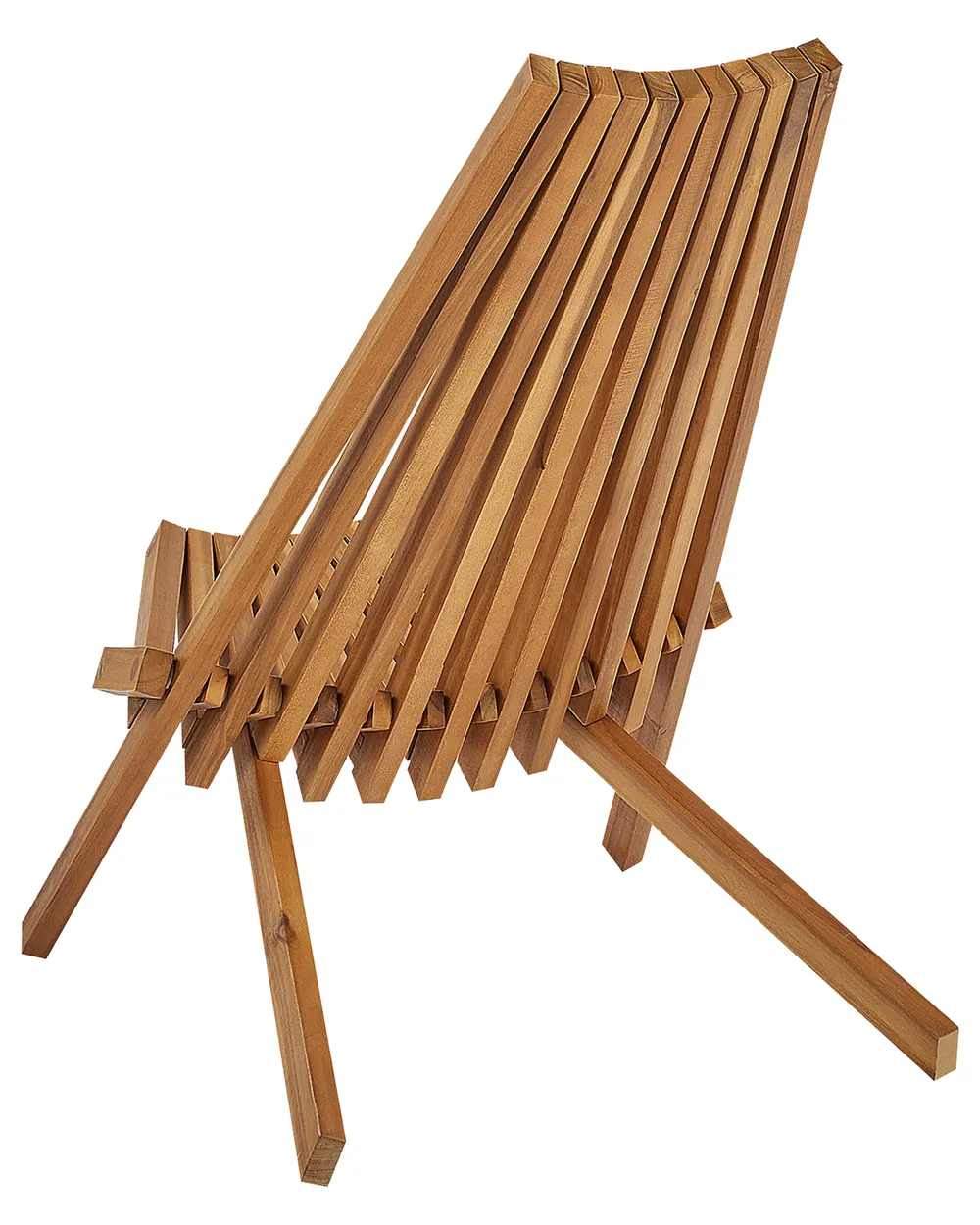 Gartenstuhl 2er Set BELLANO Akazienholz Braun_921800
