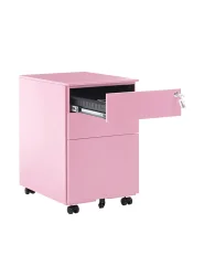 Büroschrank CAMI Metall Rosa_843917