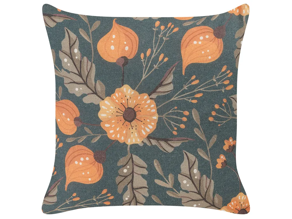 Dekokissen 2er Set SOTOL 45 x 45 cm Bunt Blumenmuster_857793