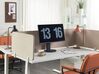 Schreibtischtrennwand WALLY 80 x 40 cm Beige