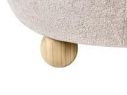 Pouf mit Stauraum ANNABELLA Bouclé Hellbeige_1032733