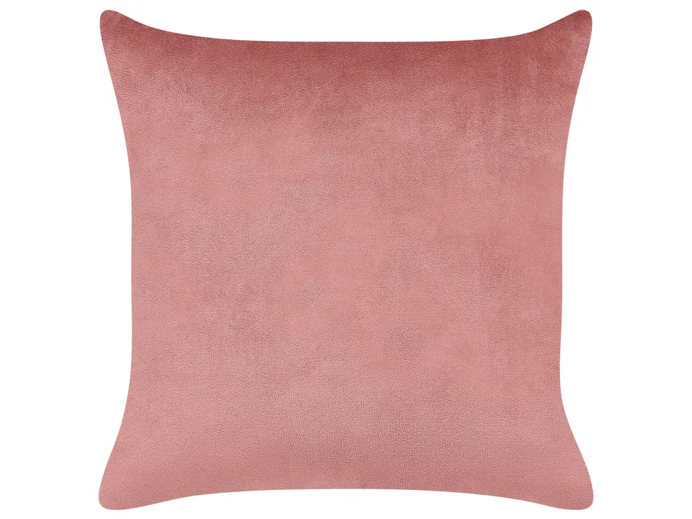 Rechtsseitige Chaiselongue MERI mit Stauraum Samtstoff Rosa_914310