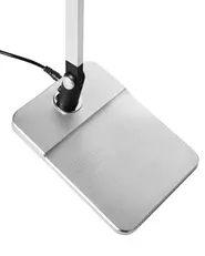 LED Schreibtischlampe SERPENS mit Dimmer Silber_1019259